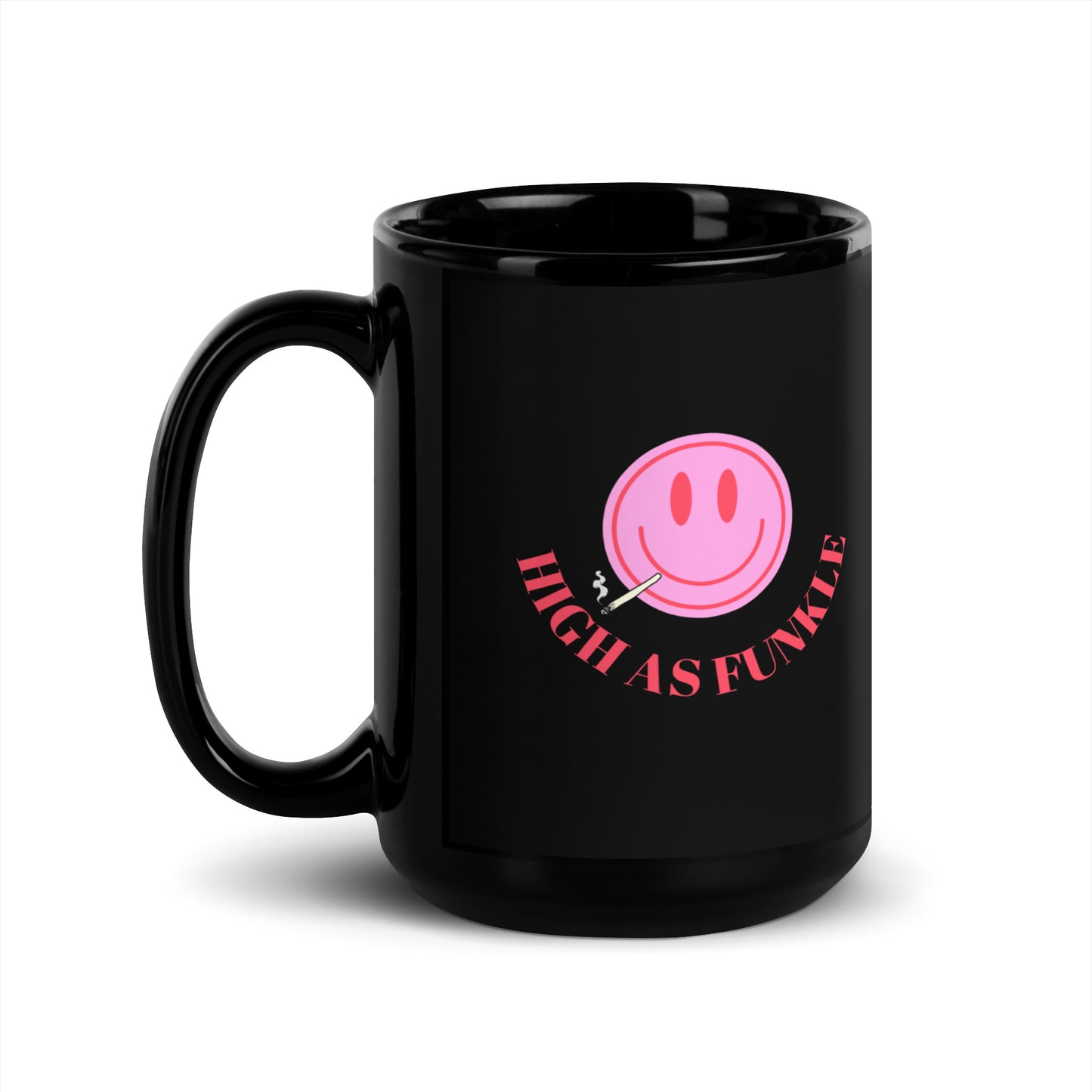 Black Glossy Mug