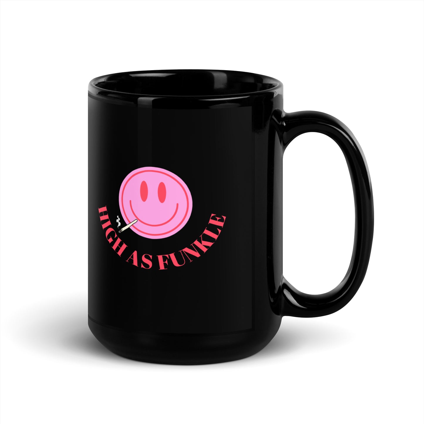 Black Glossy Mug